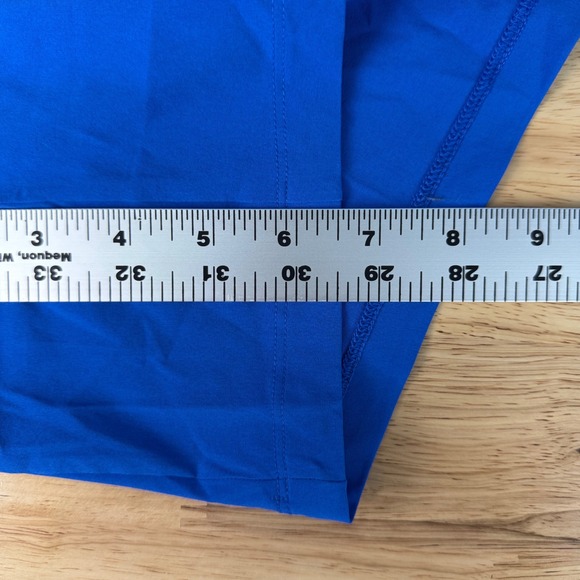 Lululemon Pace Breaker Linerless Shorts Men's XXL Blue Athletic Drawstring Logo - Picture 9 of 9